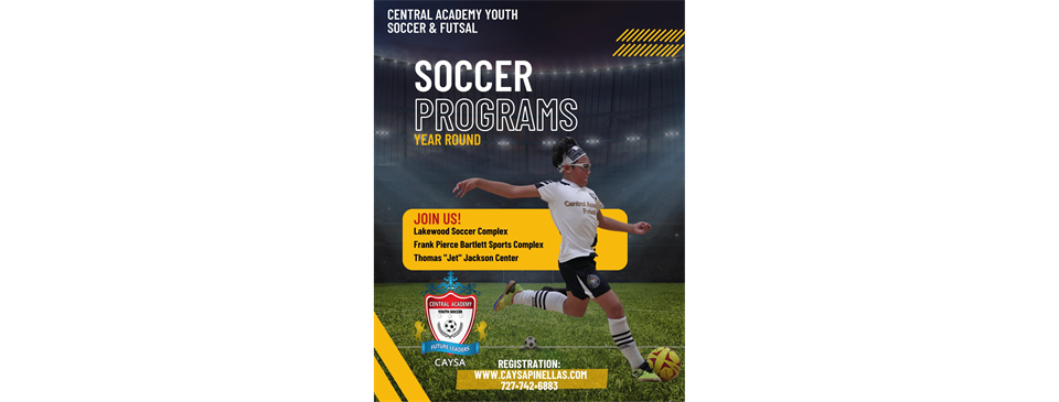 OUTDOOR and INDOOR SOCCER PROGRAMS 